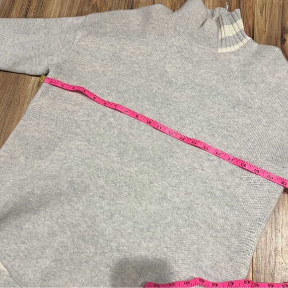 REISS Naomi Wool Striped Roll Neck Sweater - Picture 10 of 14